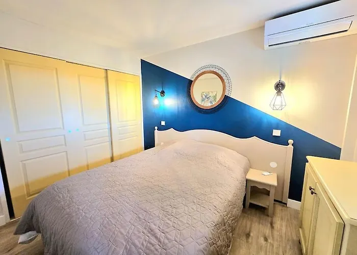 아파트 Cosy - Terrasse - Clim - Piscine 로크부른수르알젠스